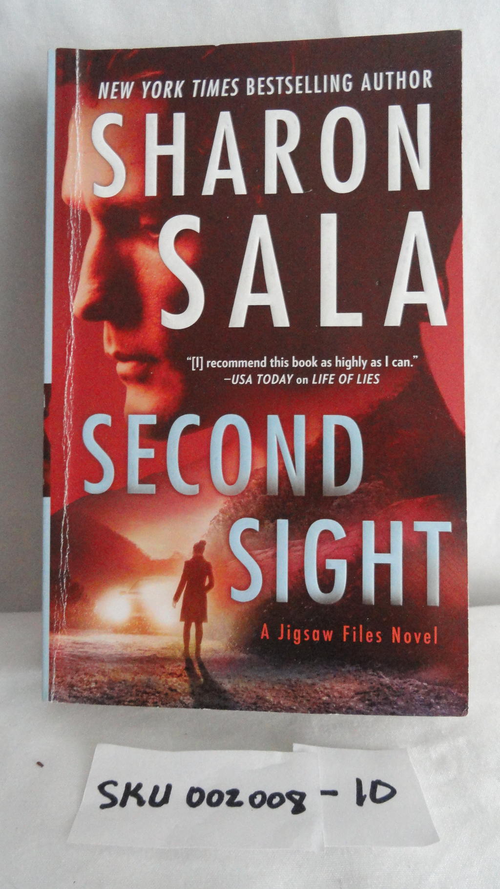 Book Second Sight A Jigsaw Files Novel Sharon Sala SKU 002008-10