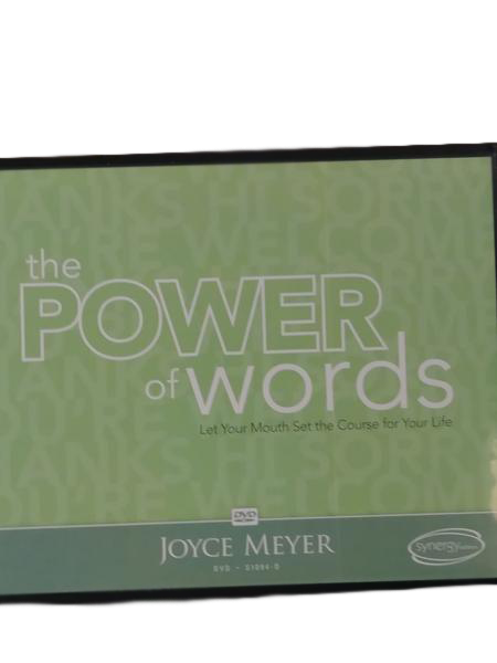 CD and DVD the Power of words  Joyce Meyer (SKU 000000-4-2)