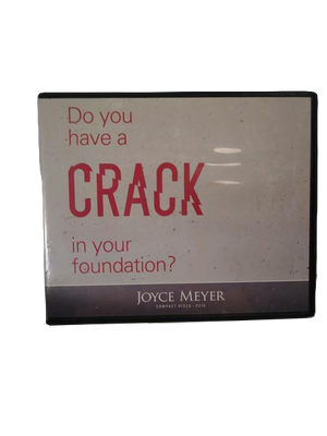 Do you have a CRACK in your foundation?  Joyce Meyer(SKU 000000-4-7)