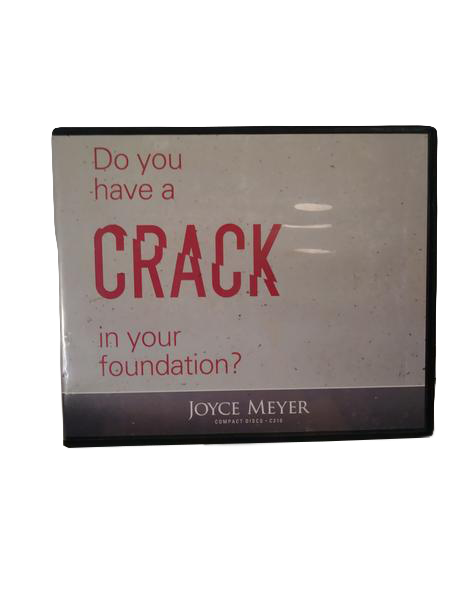 Do you have a CRACK in your foundation?  Joyce Meyer(SKU 000000-4-7)