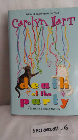 Book death of the party Carolyn Hart SKU 002011-5