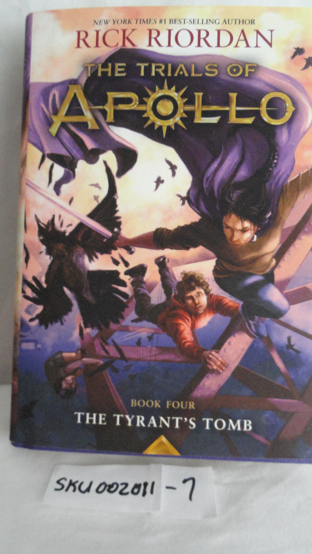 Book The Trials of Apollo Book Four The Tyrant's Tomb Rick Riordan SKU 002011-7