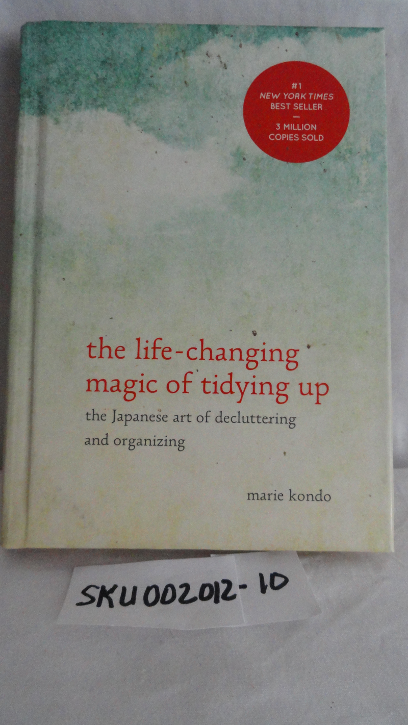 Book the life-changing magic of tidying up Marie Kondo SKU 002012-10