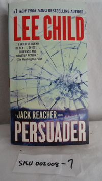 Book Persuader a Jack Reacher Novel Lee Child SKU 002008-7