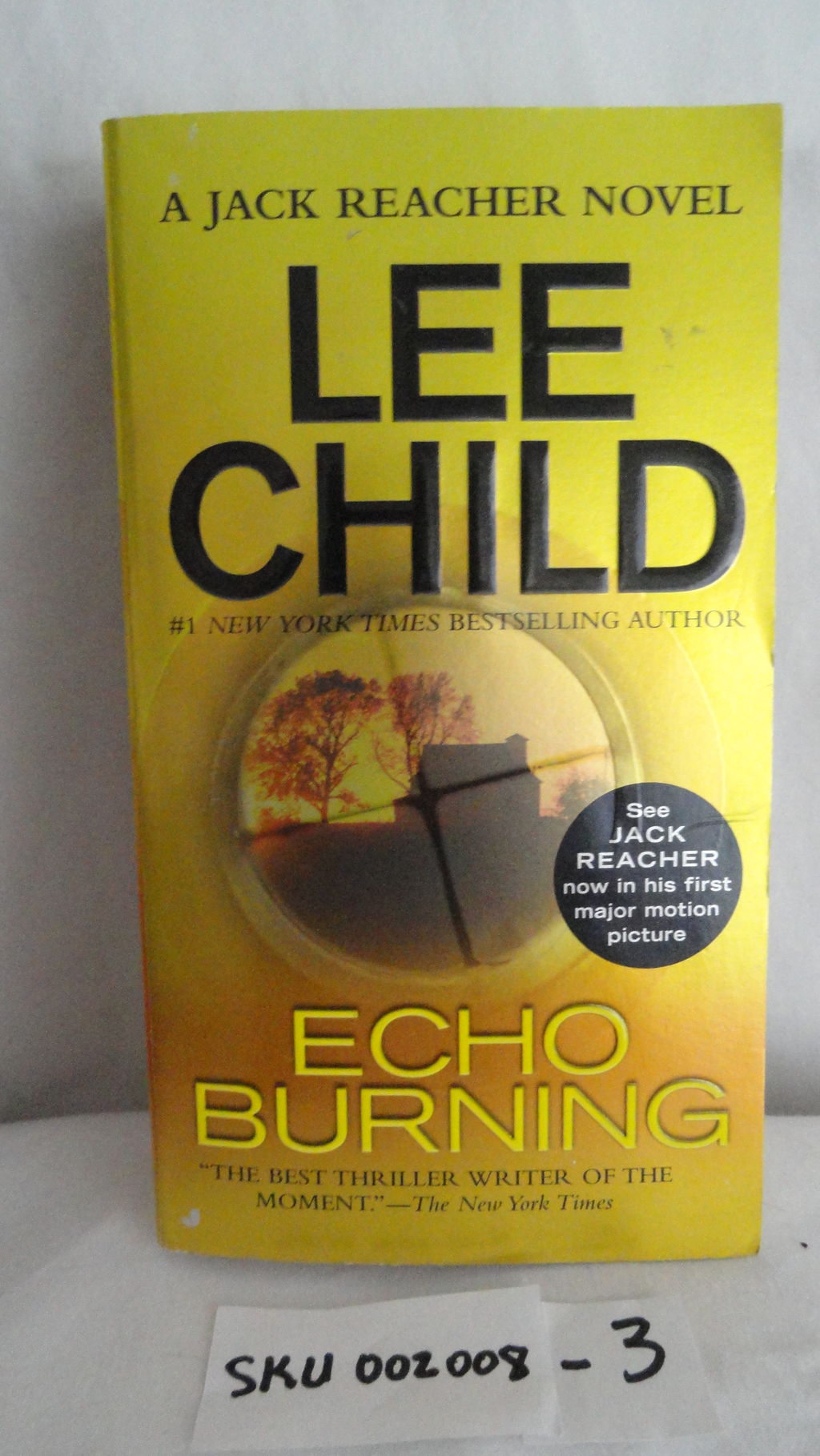 Book Echo Burning A Jack Reacher Novel Lee Child SKU 002008-3