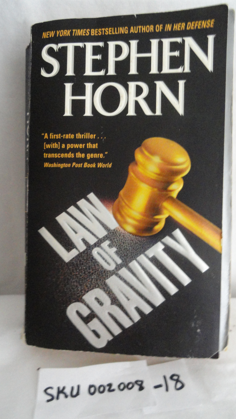 Book Law Of gravity Stephen Horn SKU 002008-18