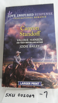 Book Canyon Standoff Valerie Hansen Jodie Bailey SKU 002009-7