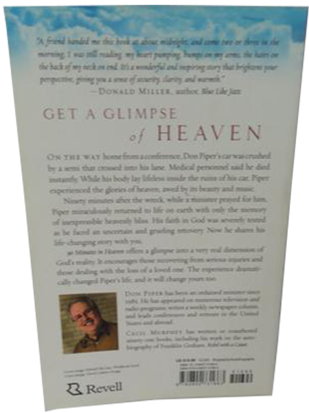 Book 90 Minutes in Heaven Paperback (SKU 000208-15)