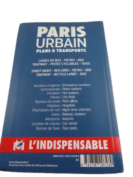 L'Indispensable Paris (SKU 000242-42)