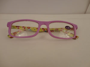 Readers Lilac with Floral Print Arms SKU 150-12