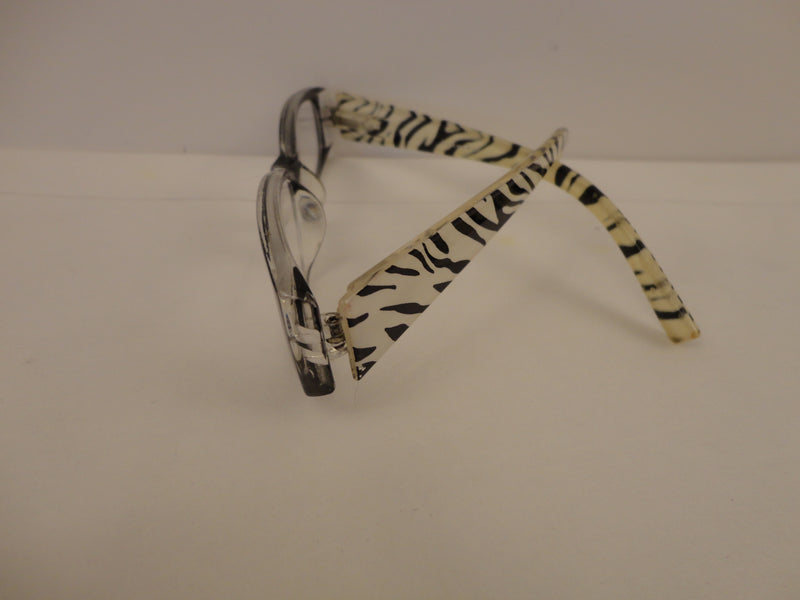 Readers Black Zebra Print NWOT SKU 125-20