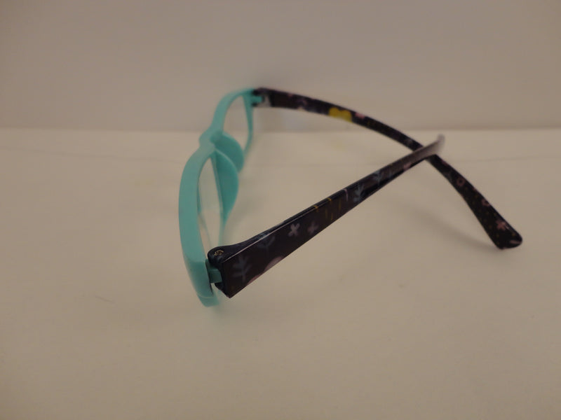 Readers Light Mint Green Frames Floral Arms SKU 175-19