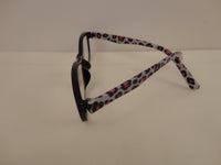 Readers Black Frames Leopard Print Arms SKU 175-20