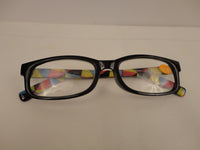 Readers Black Frames Multi-Colored Arms SKU 175-25