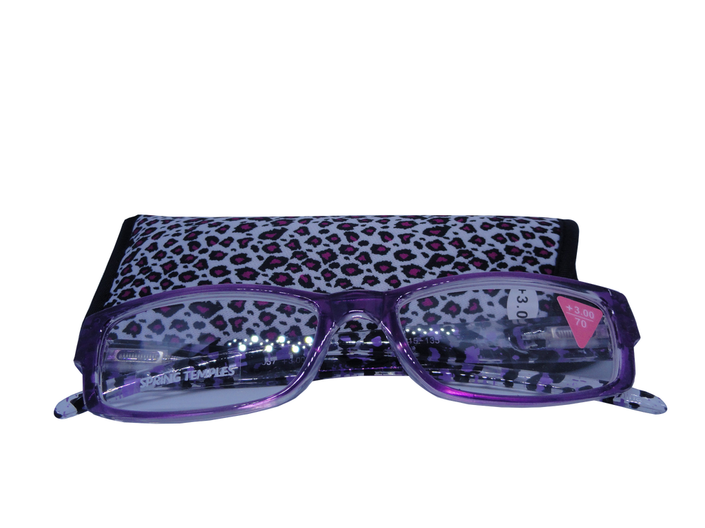 Readers Purple w/Case NWT (SKU 000249-19)