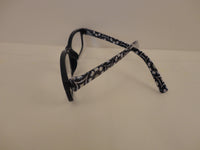 Readers Black Frames White Flower Arms SKU 200-31