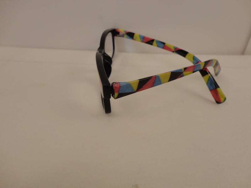 Readers Black Frames Multi-Colored Arms SKU 250-23