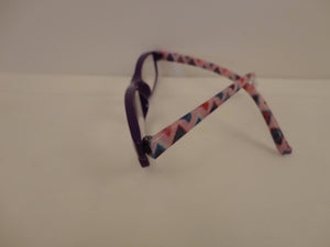 Readers Purple Frames Multi-colored Arms SKU 275-16