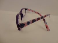 Readers Purple Frames Multi-colored Arms SKU 325-17