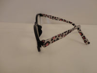 Readers Black Frames Leopard Print Arms SKU 325-20