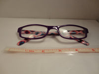 Readers Purple Frames Multi-color Arms SKU 100-14