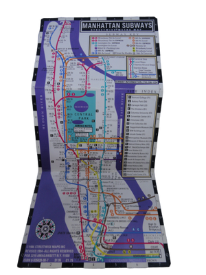 Manhattan Buses/Subway Guide (SKU 000100)