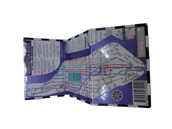 Manhattan Buses/Subway Guide (SKU 000100)