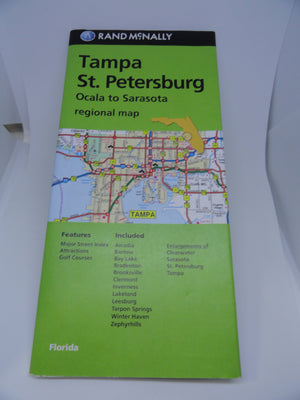 Rand McNally Map Tampa/St. Petersburg (SKU 000100)