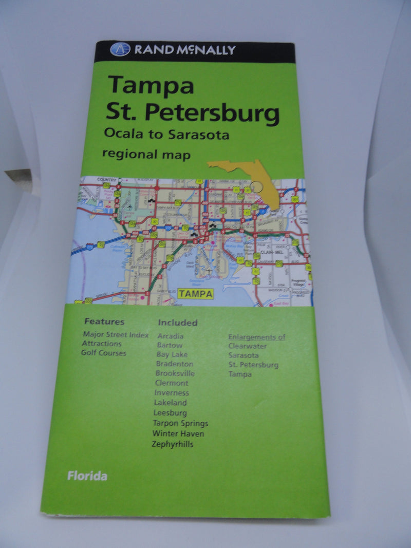 Rand McNally Map Tampa/St. Petersburg (SKU 000100)