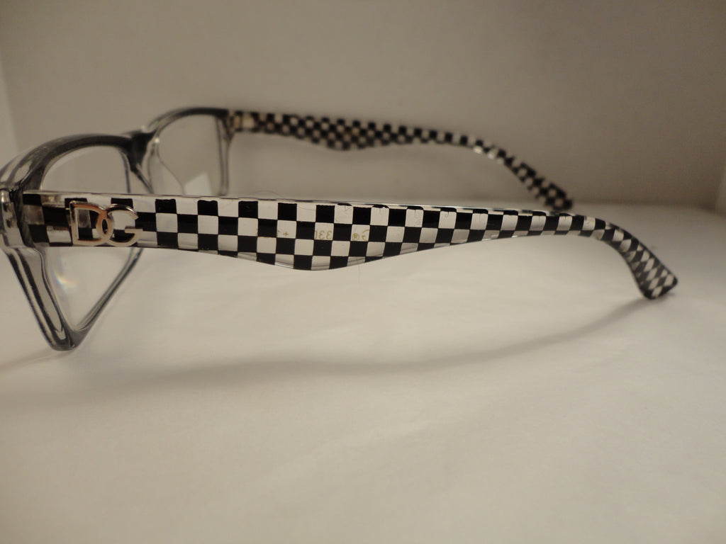 Readers DG Black with White Checkerboard Arms +1.25 NWT SKU 125-1