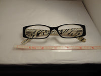 Readers Black Zebra Print NWOT SKU 125-20