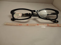 Readers Black Frames Cheetah Print Arms SKU 250-22