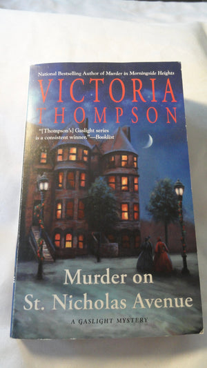 Book Murder on St. Nicholas Avenue (SKU 002001-4)