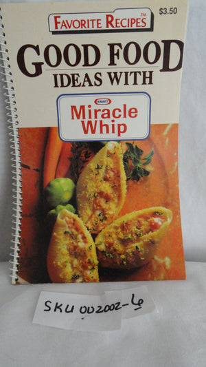 Book Favorite Recipes Miracle Whip SKU 002002-6