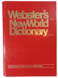 Webster's New World Dictionary (SKU 000208-14)