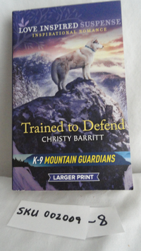 Book Trained to Defend Christy Barritt SKU 002009-9