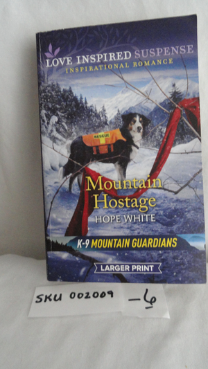 Book Mountain Hostage Hope White SKU 002009-6