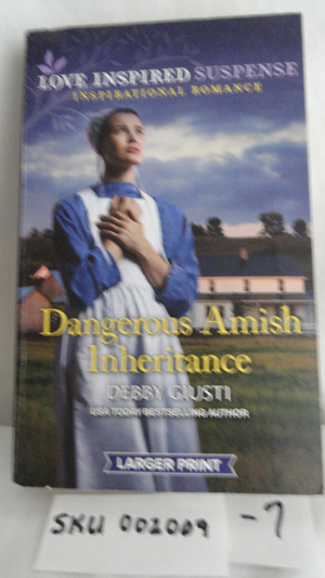 Book Dangerous Amish Inheritance Debby Giusti SKU 002009-8