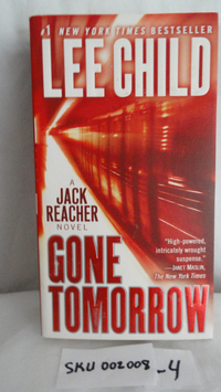 Book Gone Tomorrow A Jack Reacher Novel Lee Child SKU 002008-4