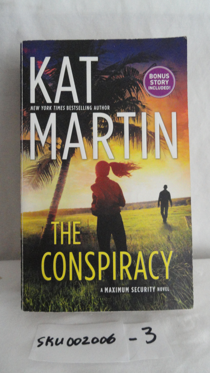 Book The Conspiracy A Maximum Security Novel SKU 002006-3