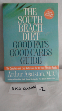 Book The South Beach Diet Good Eats Good Carbs Guide SKU 002002-2