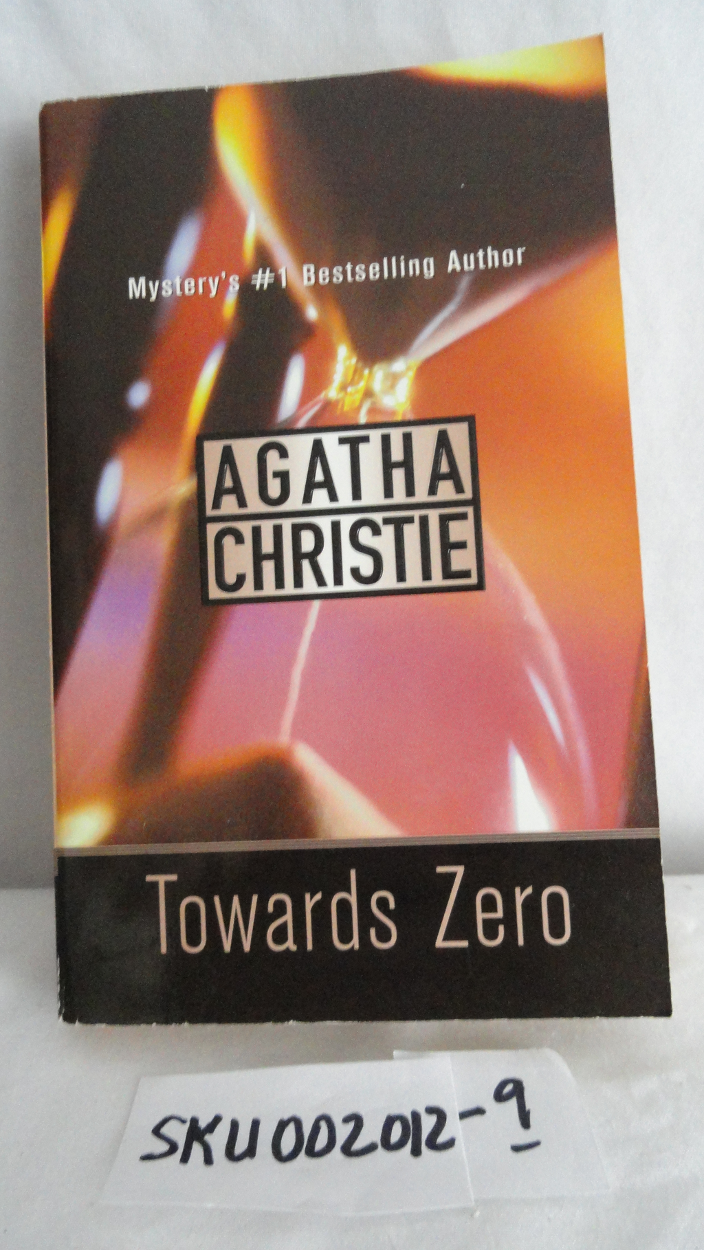 Book Towards Zero Agatha Christie SKU 002012-9